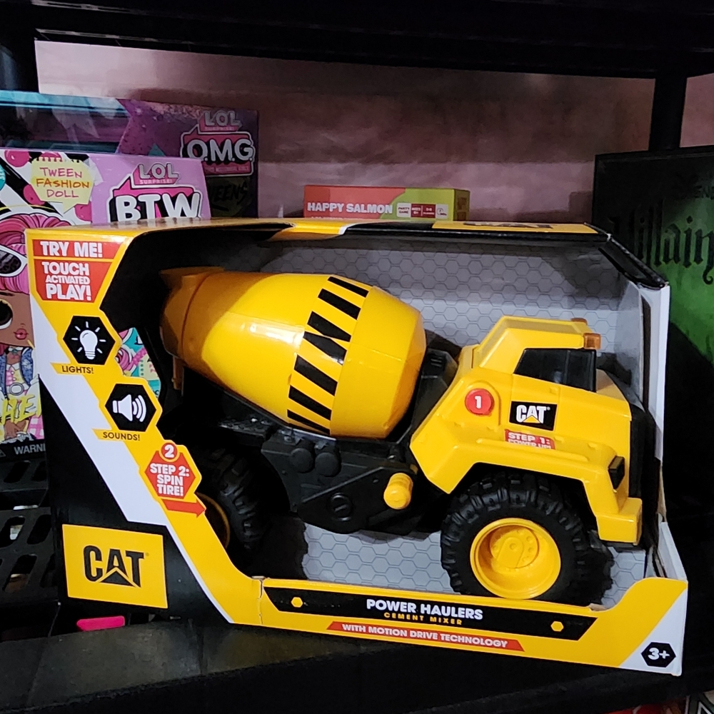 Yellow and Black Construction Toy Vehicle